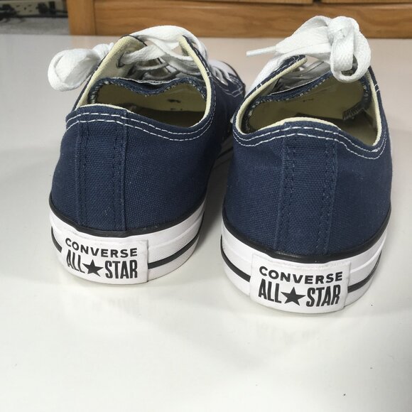 Converse Chuck Taylor All Star Low Womens Size 10 Blue Canvas W9697 - Picture 5 of 9